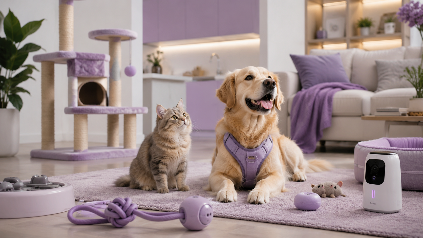 Pets com cachorro, gato, caminha, brinquedos, comedouros e acessórios para comparar antes de comprar
