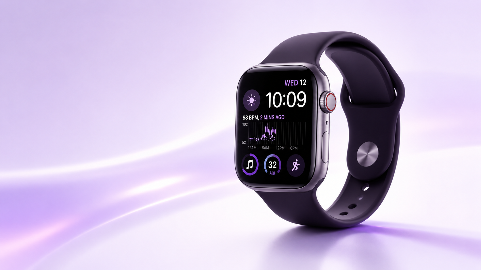 Melhores produtos com smartphone premium Samsung em fundo roxo claro
