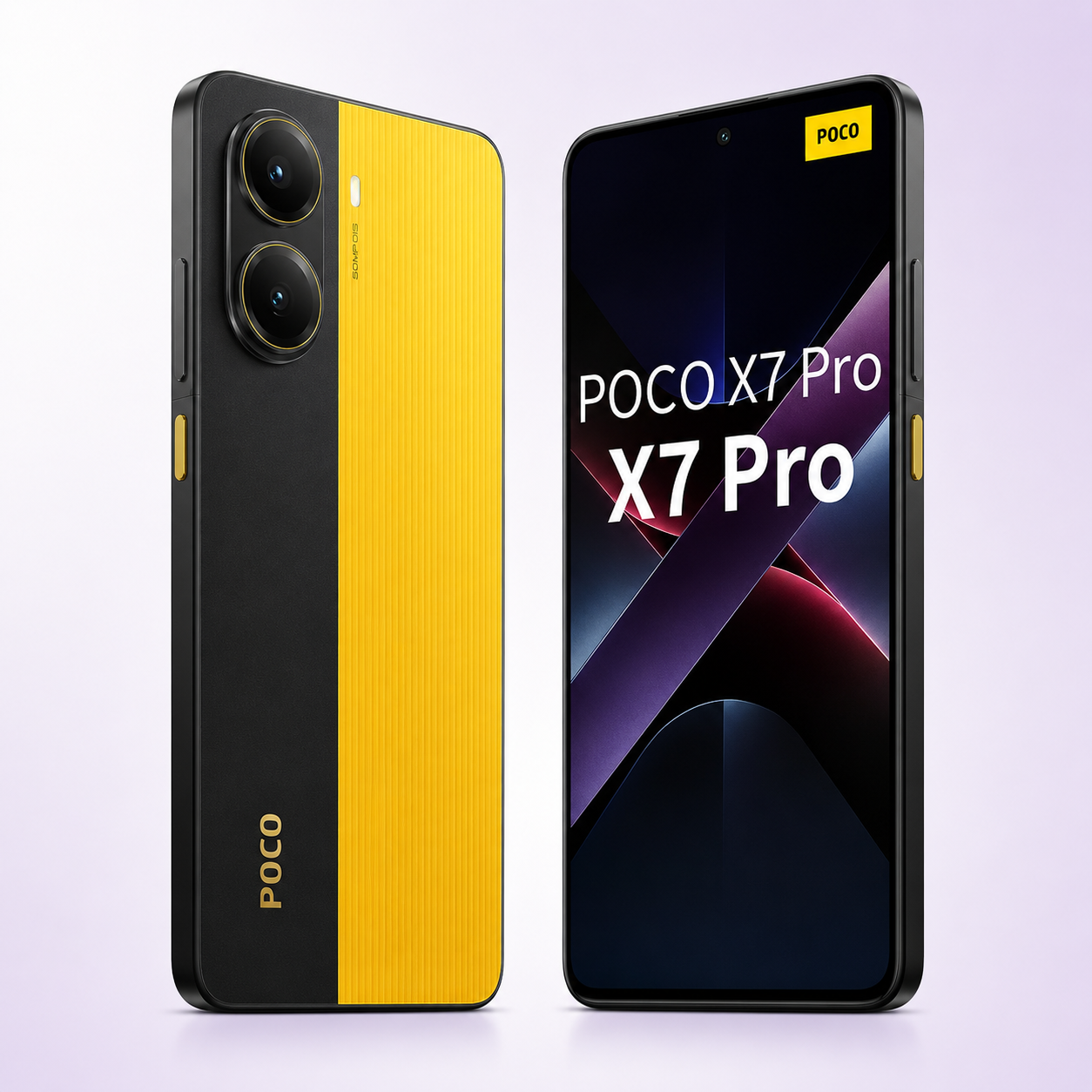POCO X7 Pro para jogos com tela grande e visual gamer
