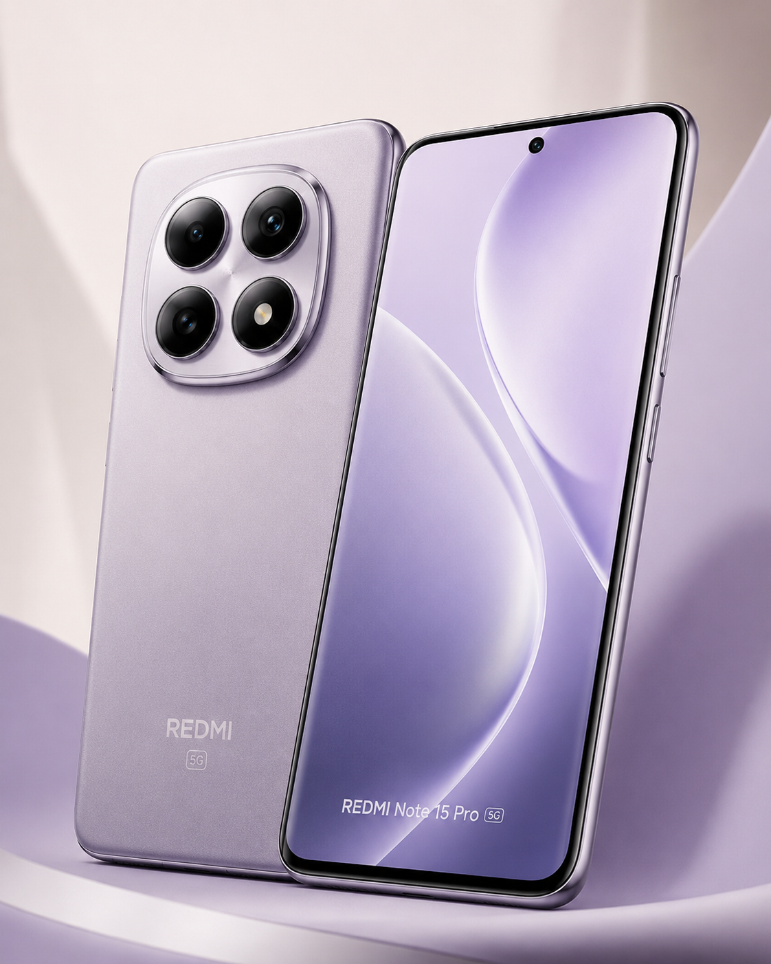 Redmi Note 15 Pro 5G destacando câmera principal e design do aparelho