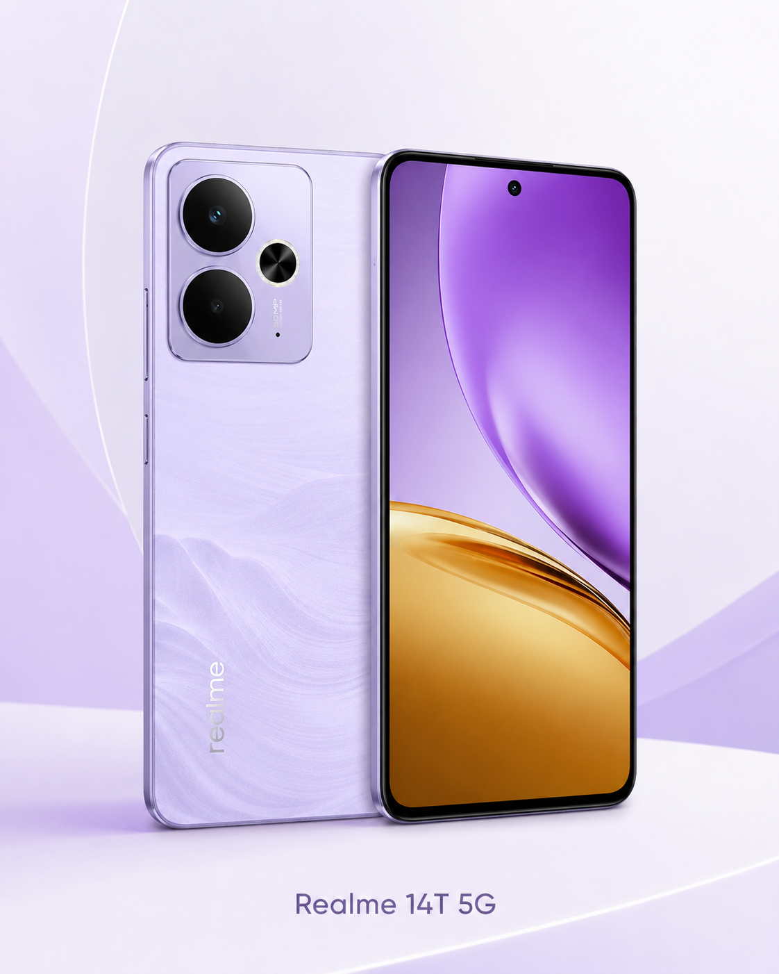 Realme 14T 5G como celular com boa bateria até R$ 1.500