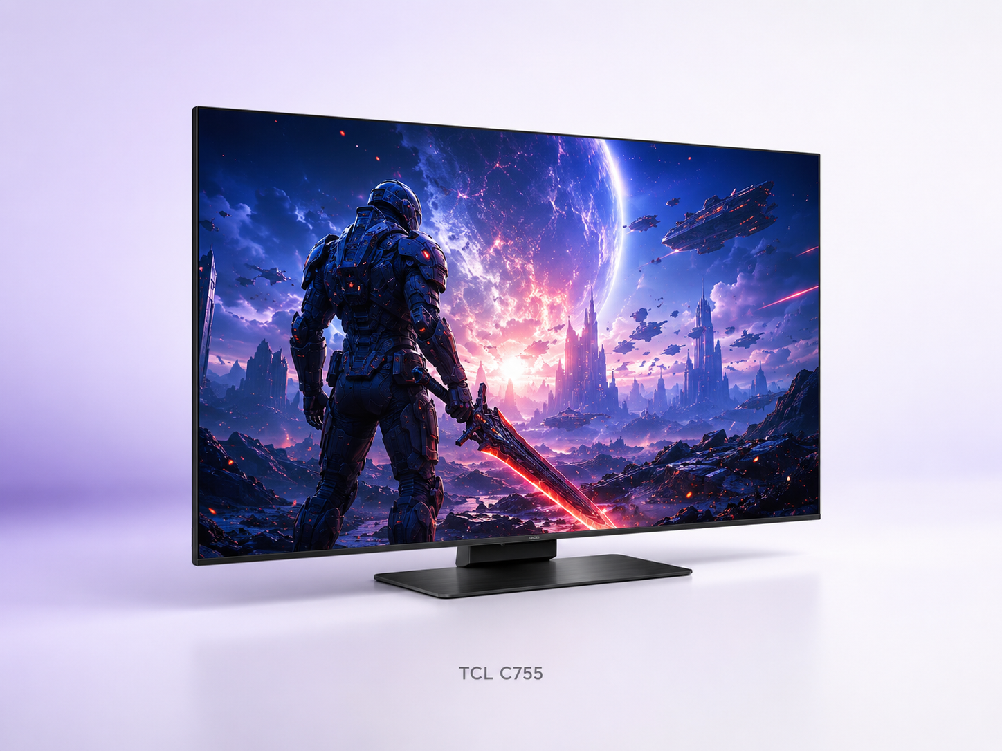 TCL C755 QD-Mini LED como TV para jogar videogame com 144 Hz VRR