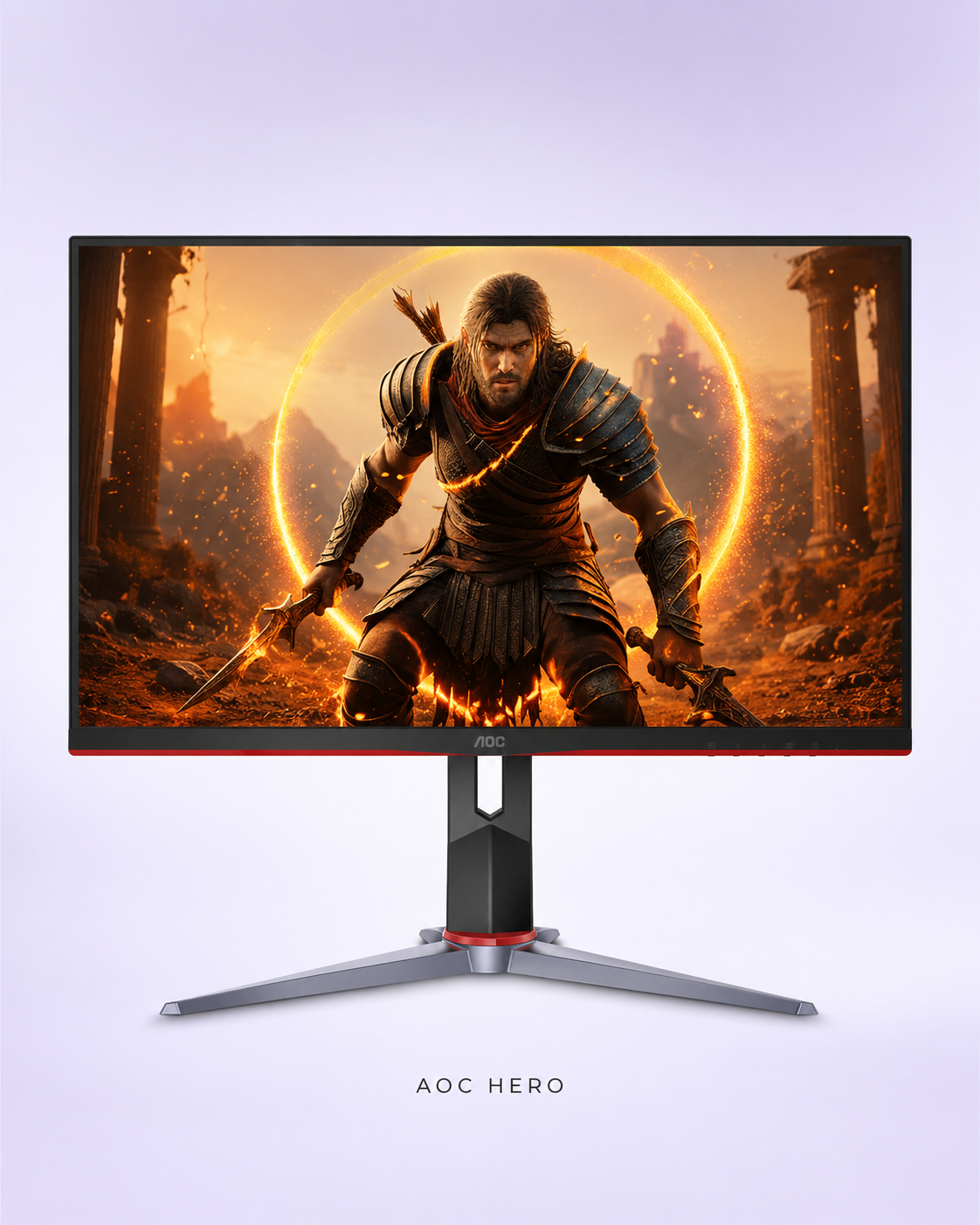 AOC Hero como monitor gamer de custo-benefício para jogos