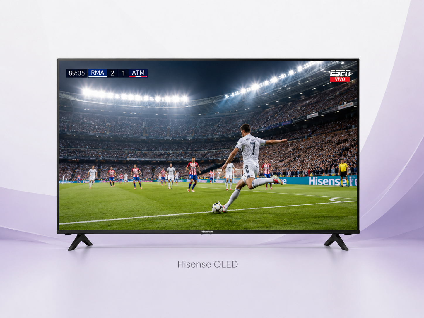 Hisense QLED como TV para assistir jogos com custo-benefício