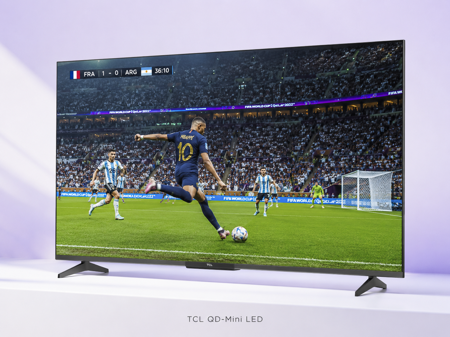 TCL QD-Mini LED como TV para assistir jogos da Copa do Mundo