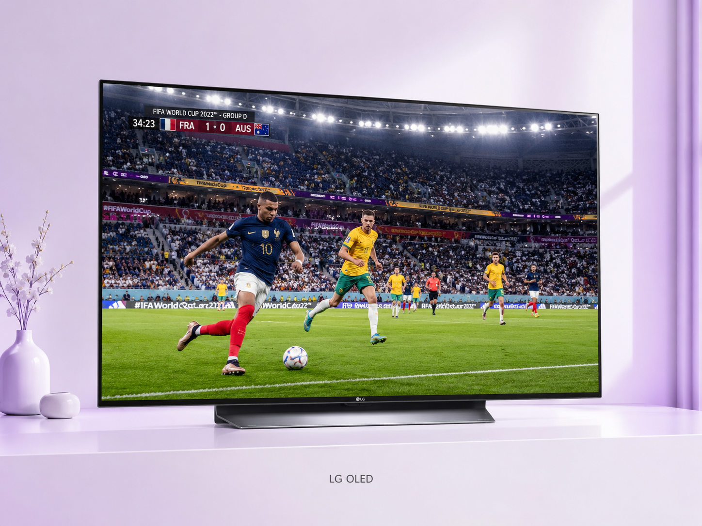 LG OLED como TV para assistir jogos com imagem premium